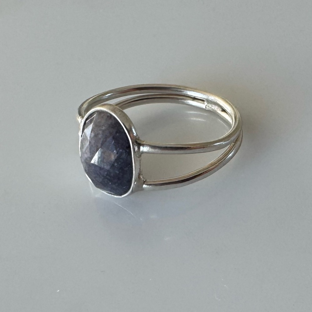 NWOT Sundance Midnight at Sea Ring, Sodalite, Sterling Silver - Picture 2 of 7